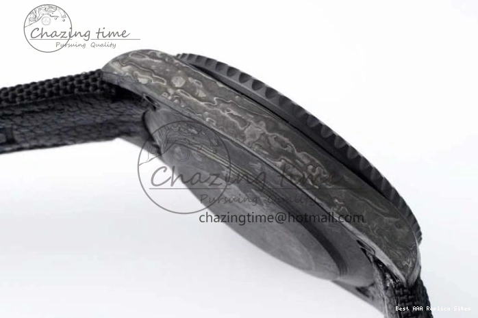 Good Copy Rolex Watches DIW Black Edition Carbon Black Strap AllSeason Nylon VSF 1:1 White VS Dial Best 2165 on Submariner 0121